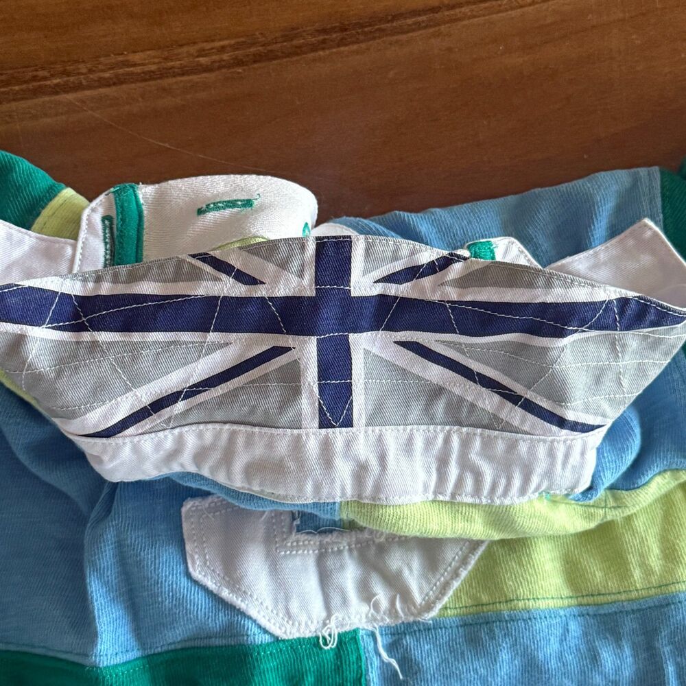 Mini Boden Colorblock Rugby Polo Boys' 7-8 - Picture 7 of 12